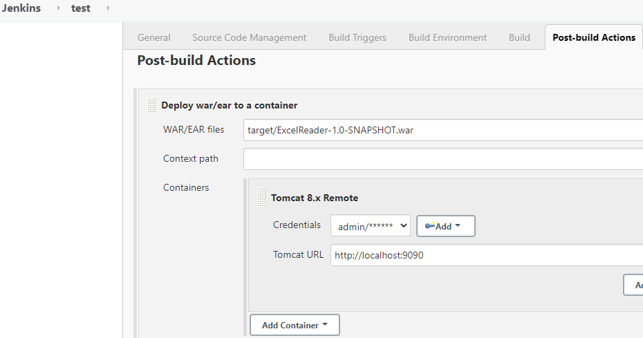 post build action of upstream job